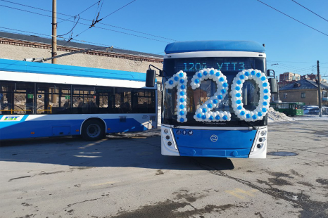 120-ый троллейбус уже в Новосибирске