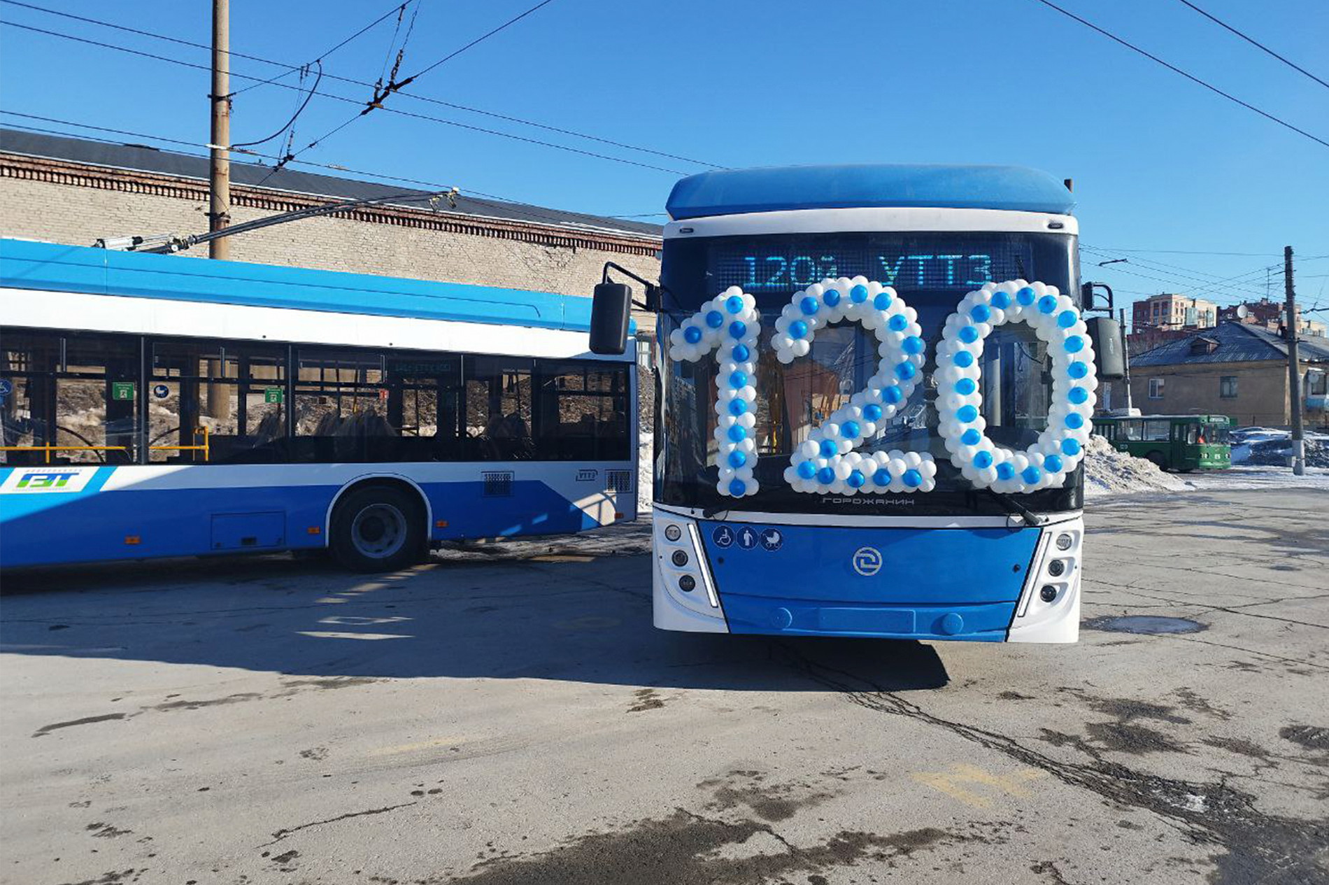 120-ый троллейбус уже в Новосибирске