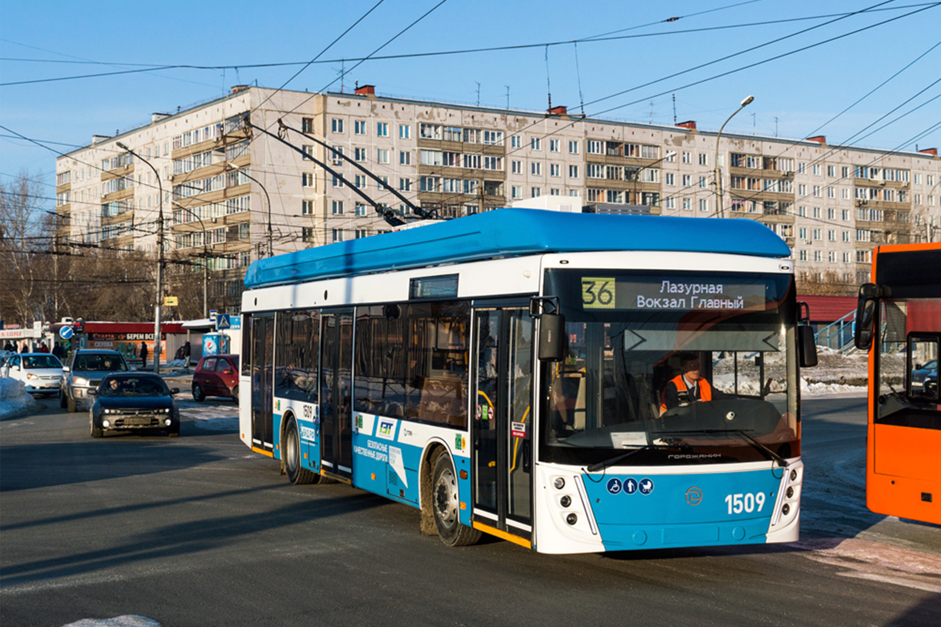 В Новосибирск поступят 169 новых троллейбусов в 2024 году
