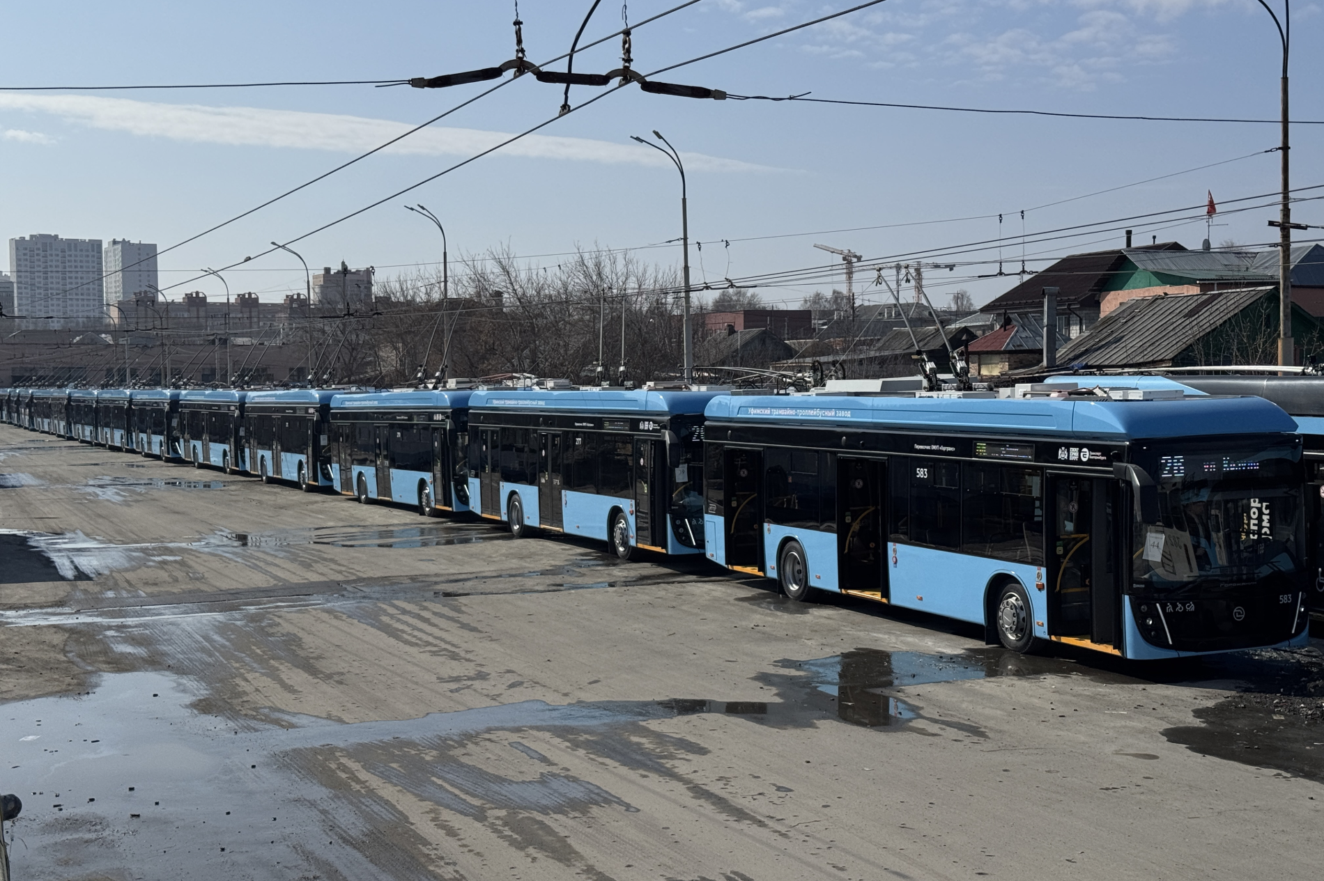 Троллейбусы УТТЗ-6241 «Горожанин» в Екатеринбурге