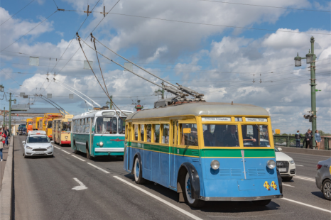90-летие троллейбусного движения в Санкт-Петербурге